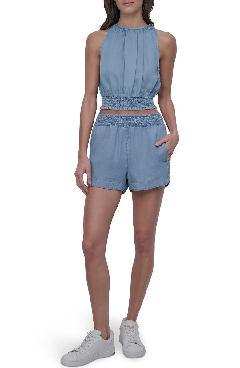 DKNY Jeans Garment Dyed Shorts, Alternate, color,