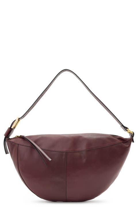 Luna Leather Shoulder Bag