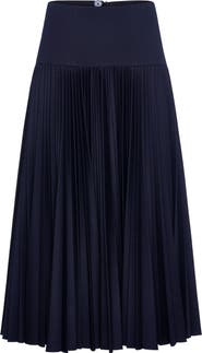 Maison Common Plissee Jersey Skirt