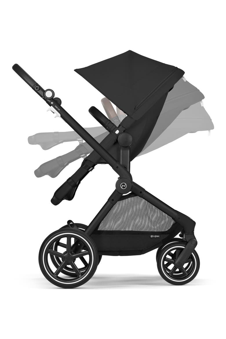 EOS Lux 2-in-1 Stroller, Alternate, color, BLACK