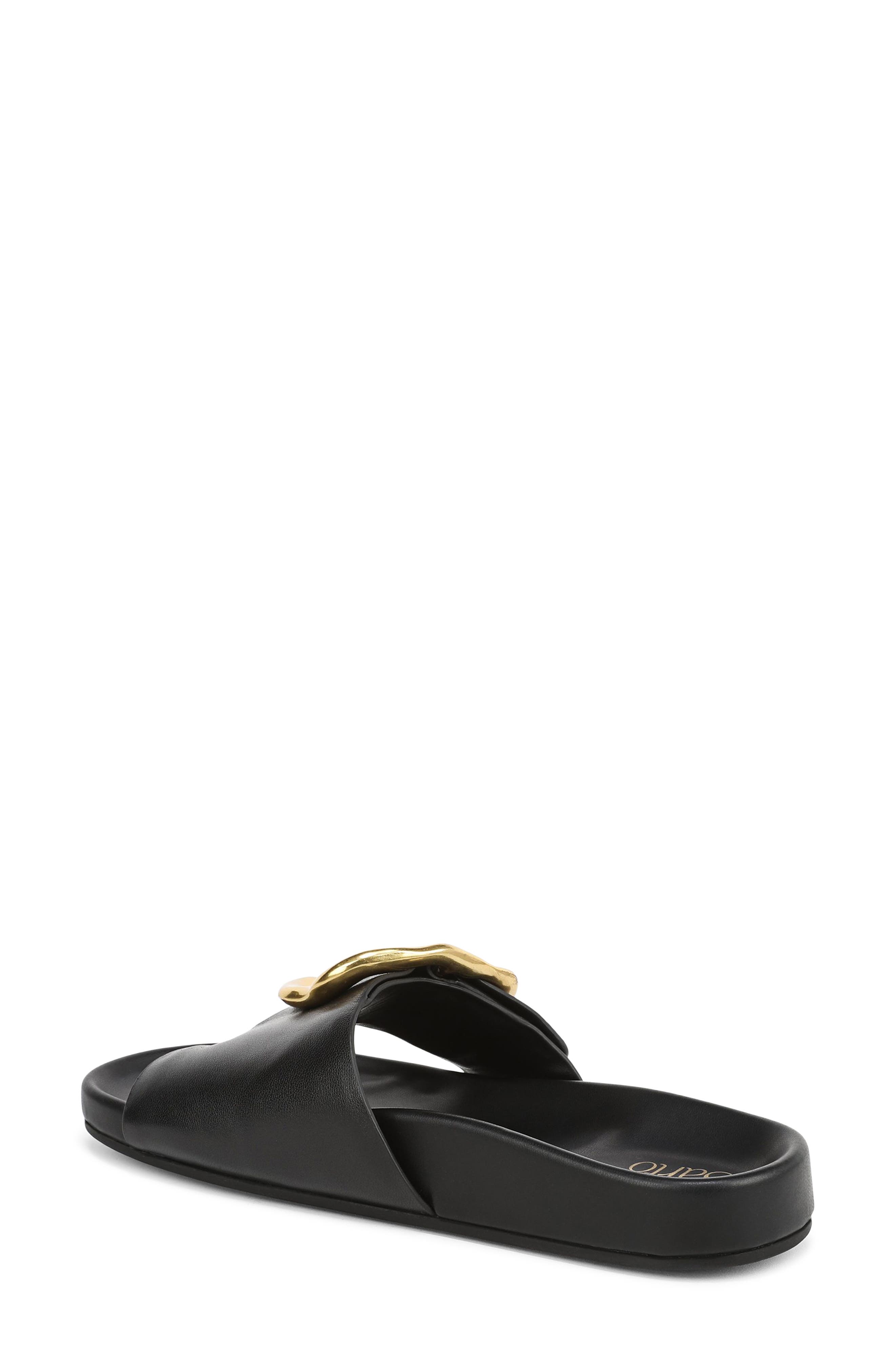Franco Sarto Brianka Sandal, Alternate, color, Black