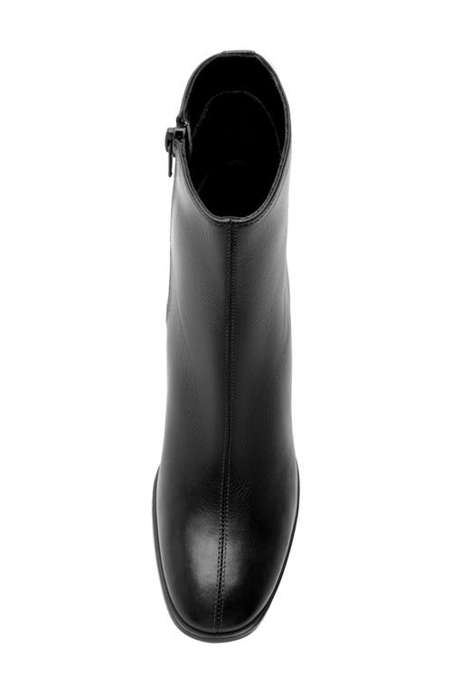 Arezzo Regina Block Heel Bootie In Black