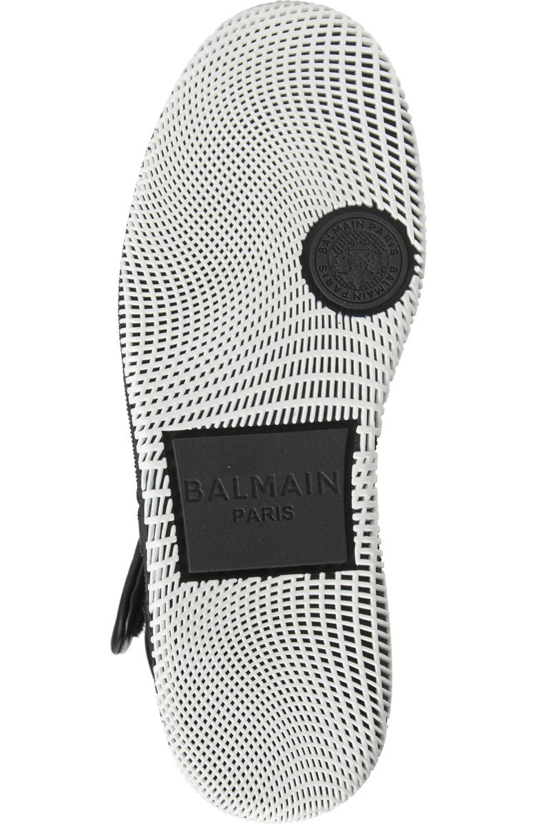 Balmain Swan Mid Top Sneaker, Alternate, color,
