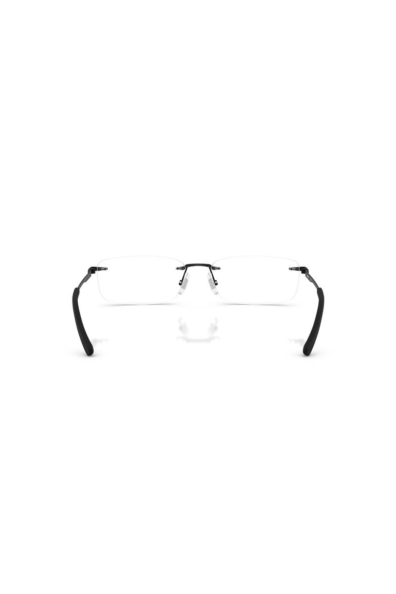 58mm Rectangle optical glasses, Alternate, color, Black