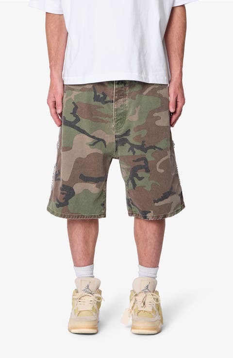 Mojave Camo Canvas Shorts