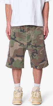 mnml Mojave Camo Canvas Shorts