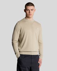 Lyle & Scott Tonal Superfine Crew Neck Sweater