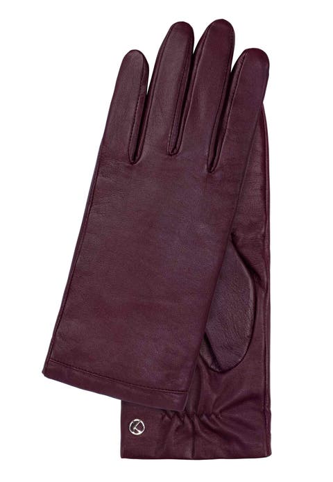 Premium Lamb Leather Touchscreen Gloves