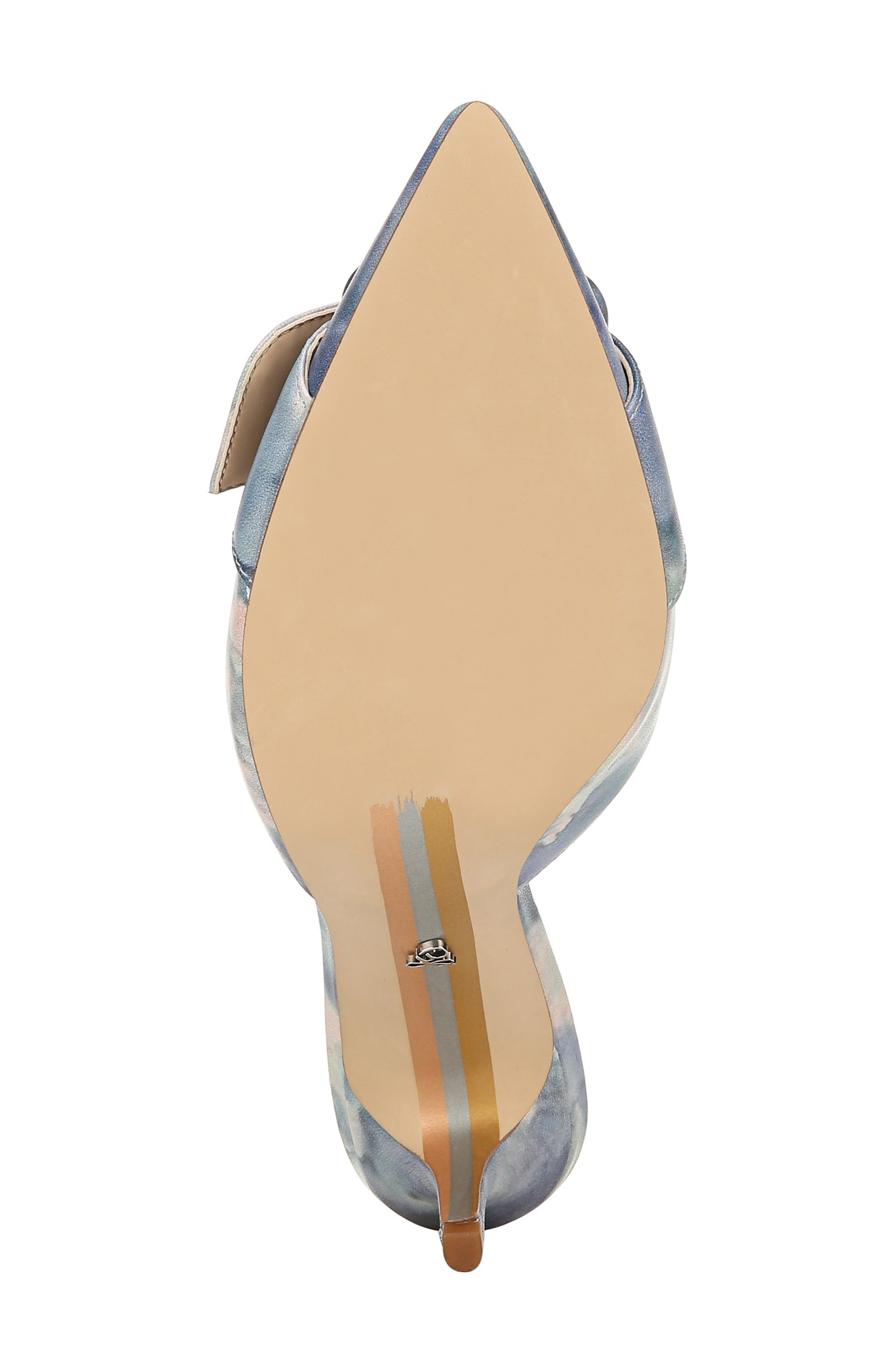 Janessa Mule, Alternate, color, BLUE LEATHER