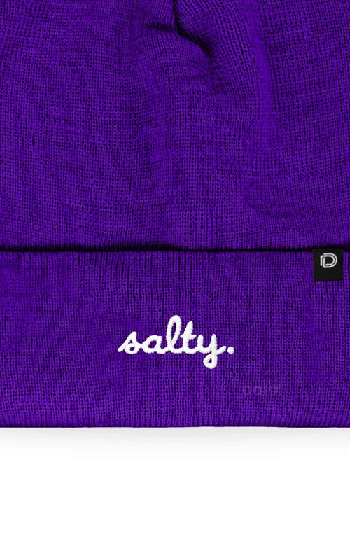 Dalix Salty Beanie Cap In Purple