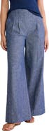 nz BY NIC AND ZOE Ellis Wide Leg Chambray Pants