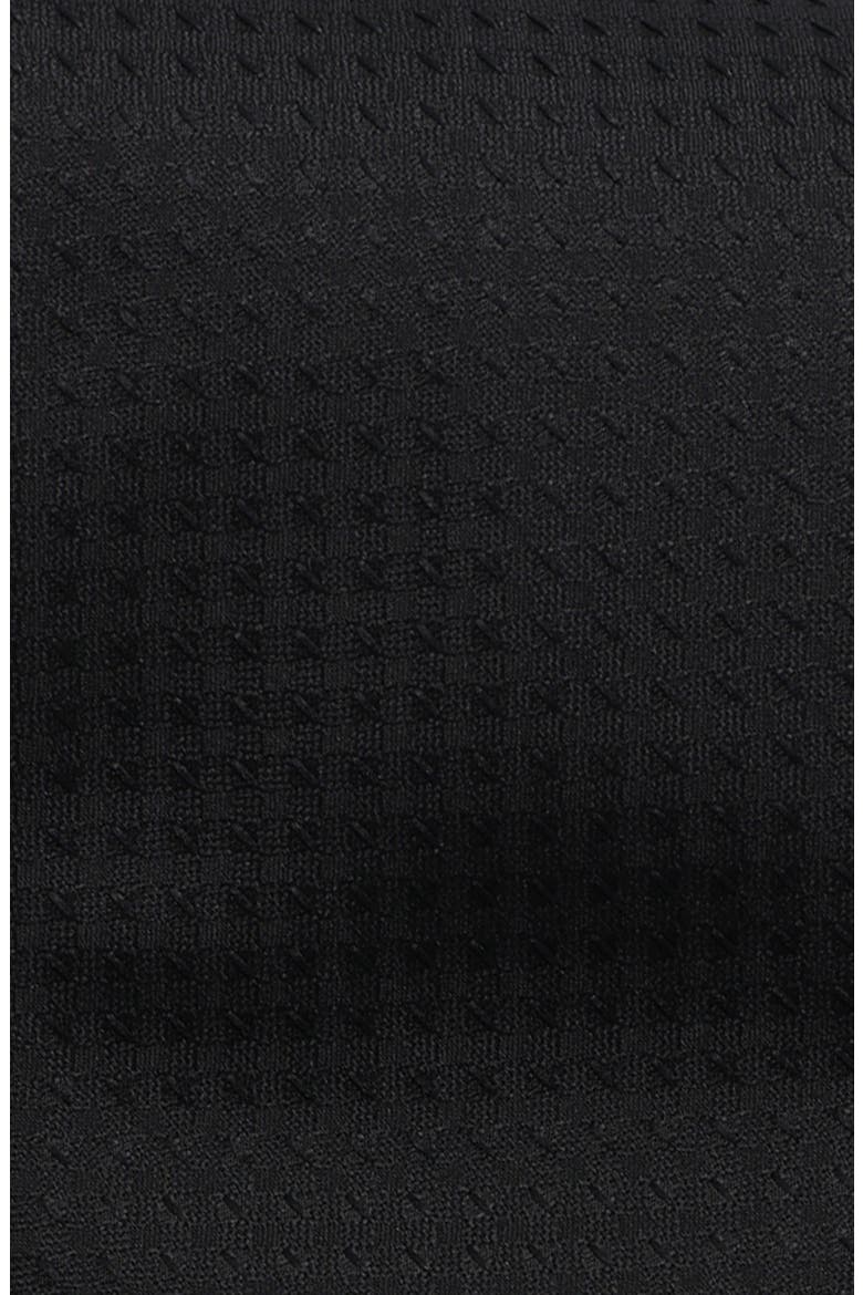 Textured Solid Tie, Alternate, color, BLACK