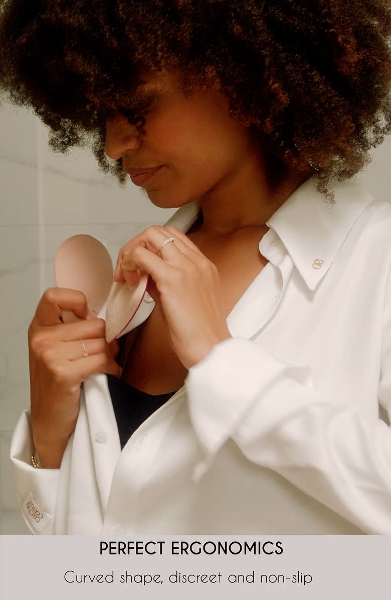 Cache Coeur Curve Essential Daytime Nursing Pads, Alternate, color, Fuchsia