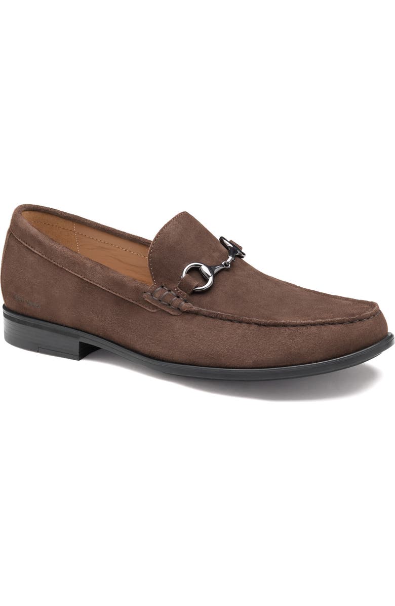 Johnston & Murphy XC Flex Harrison Loafer, Main, color, Dark Brown Suede