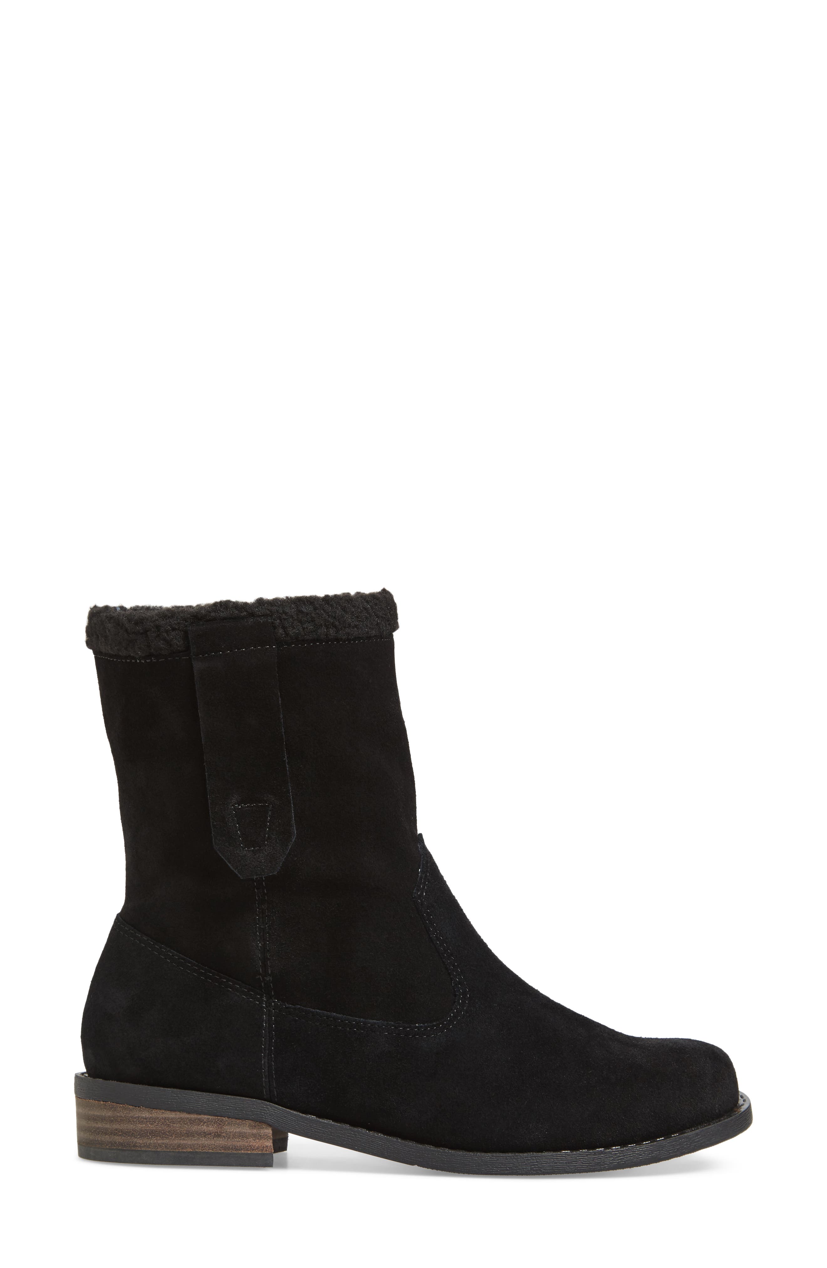 Sole Society Verona Faux Shearling Boot, Alternate, color, 