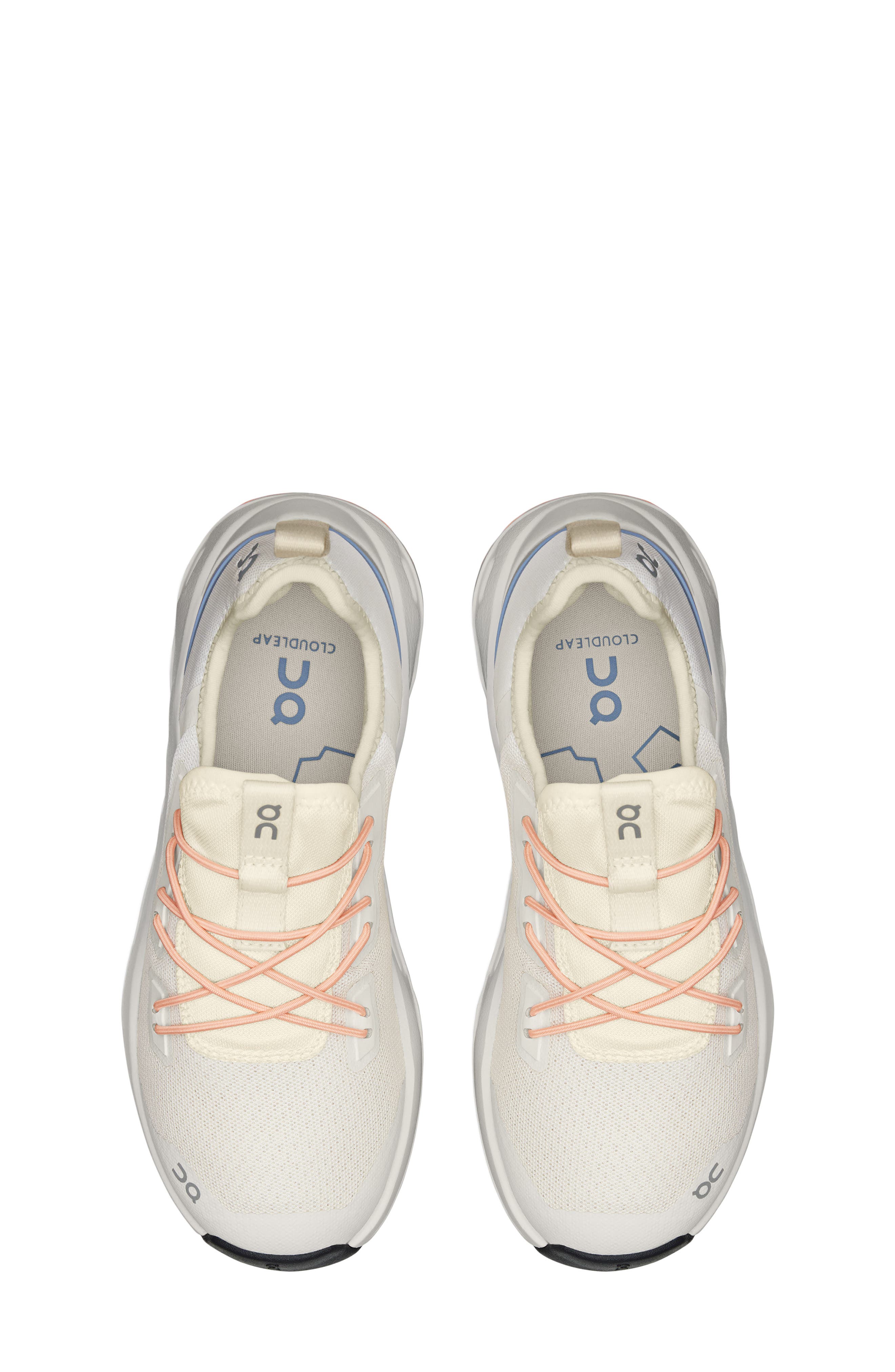 Kids' Cloudleap Sneaker, Alternate, color, GHOST/ SUNSTONE