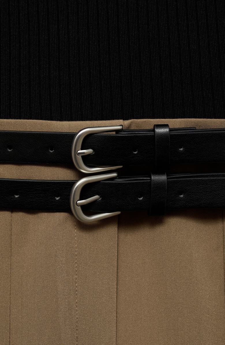 MANGO Candy Pleated Mixed Media Long Sleeve Minidress, Alternate, color, Beige