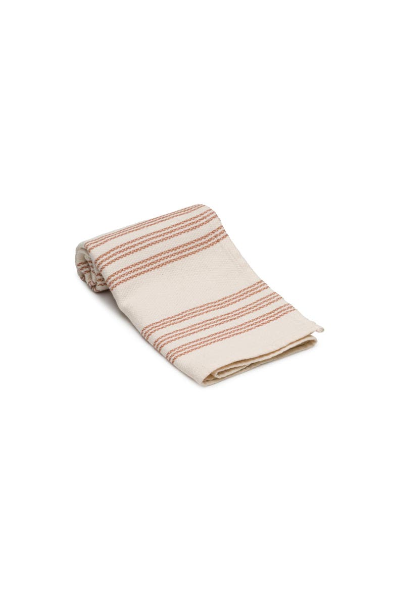 Allora Turkish Cotton Hand & Kitchen Towel Bundle, Alternate, color, Brown