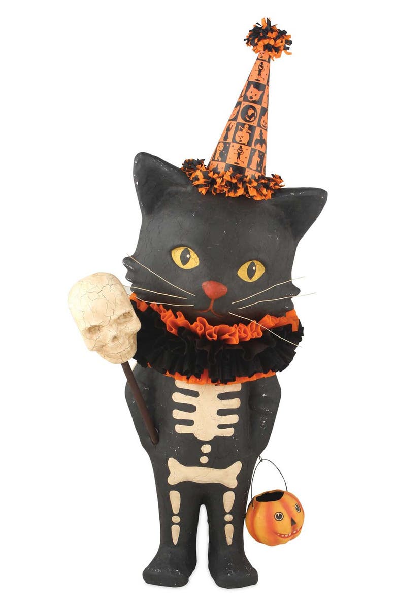 Bethany Lowe Designs 'Sour Puss Skeleton' Decoration, Main, color, 