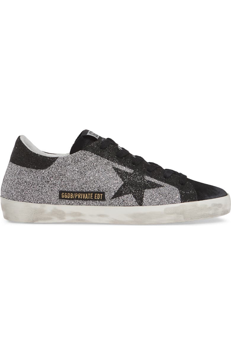 Golden Goose Superstar Swarovski Crystal Embellished Sneaker, Alternate, color,