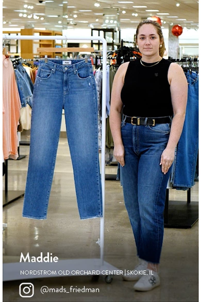 Stella High Waist Straight Leg Jeans video