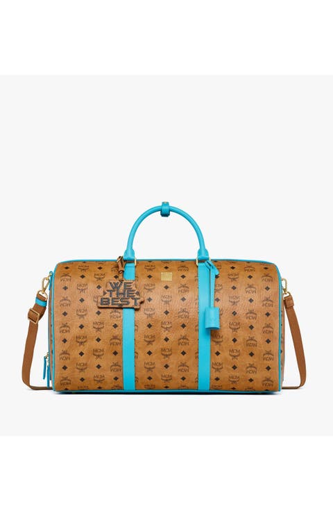 x We The Best Ottomar Weekender Bag in Visetos