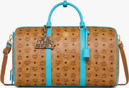 MCM x We The Best Ottomar Weekender Bag in Visetos