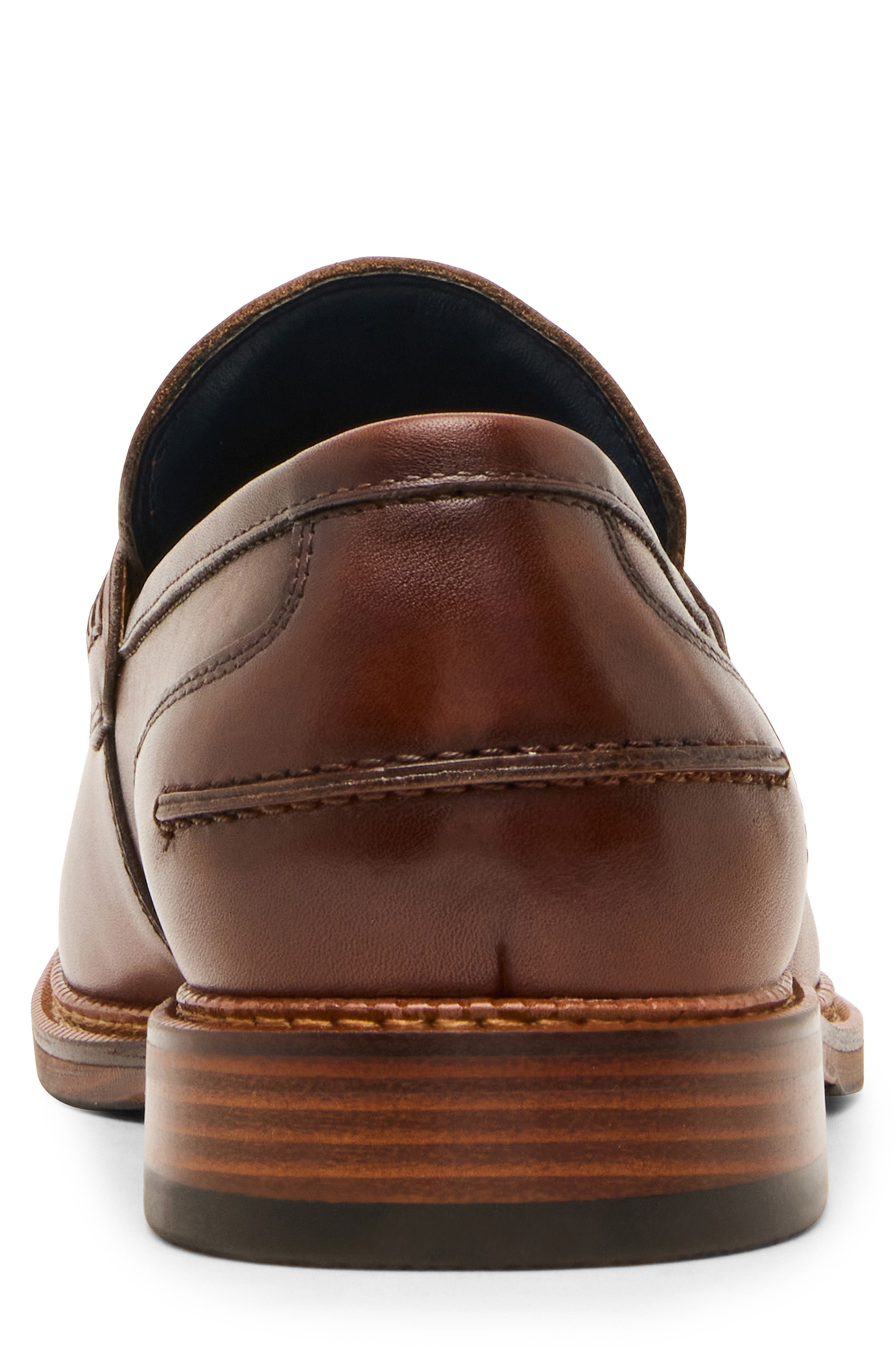 Eastin Leather Penny Loafer, Alternate, color, COGNAC