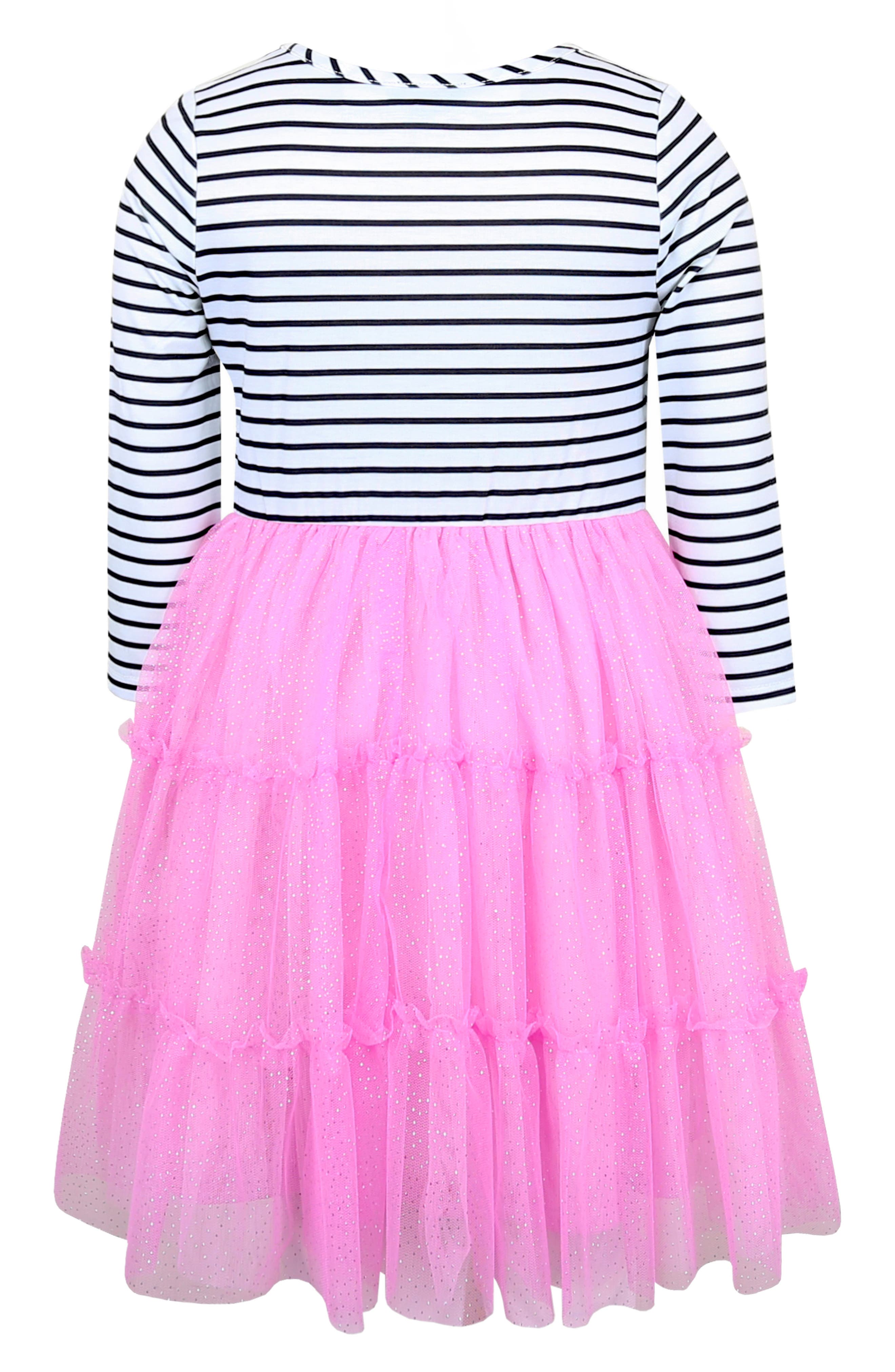 Kids' Sequin Pumpkin Tutu Dress