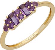 Bony Levy 14k Gold Amethyst Ring