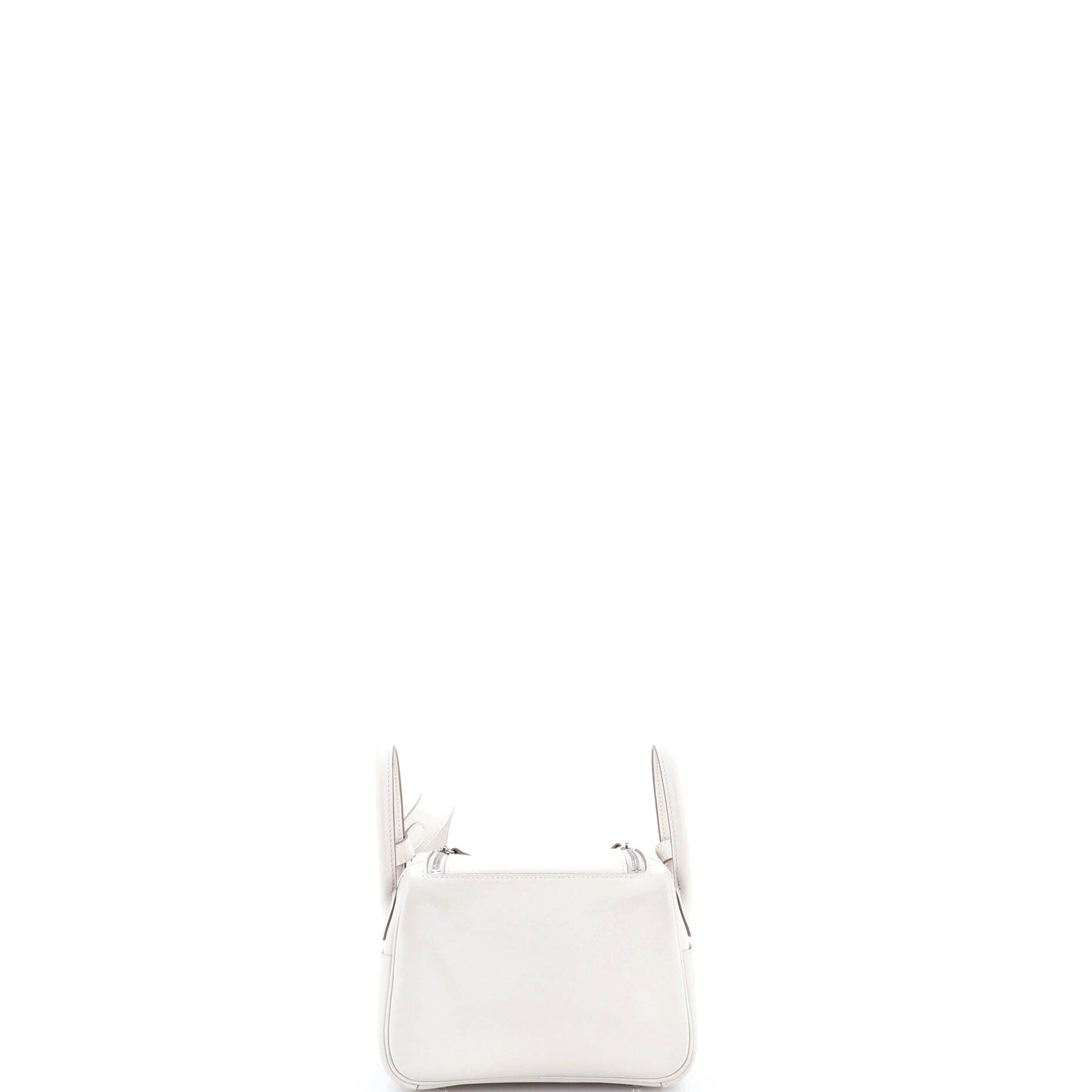 Pre-Owned Hermes Lindy Bag Verso Swift Mini, Alternate, color, Verso Gris Pale/Gris Meyer