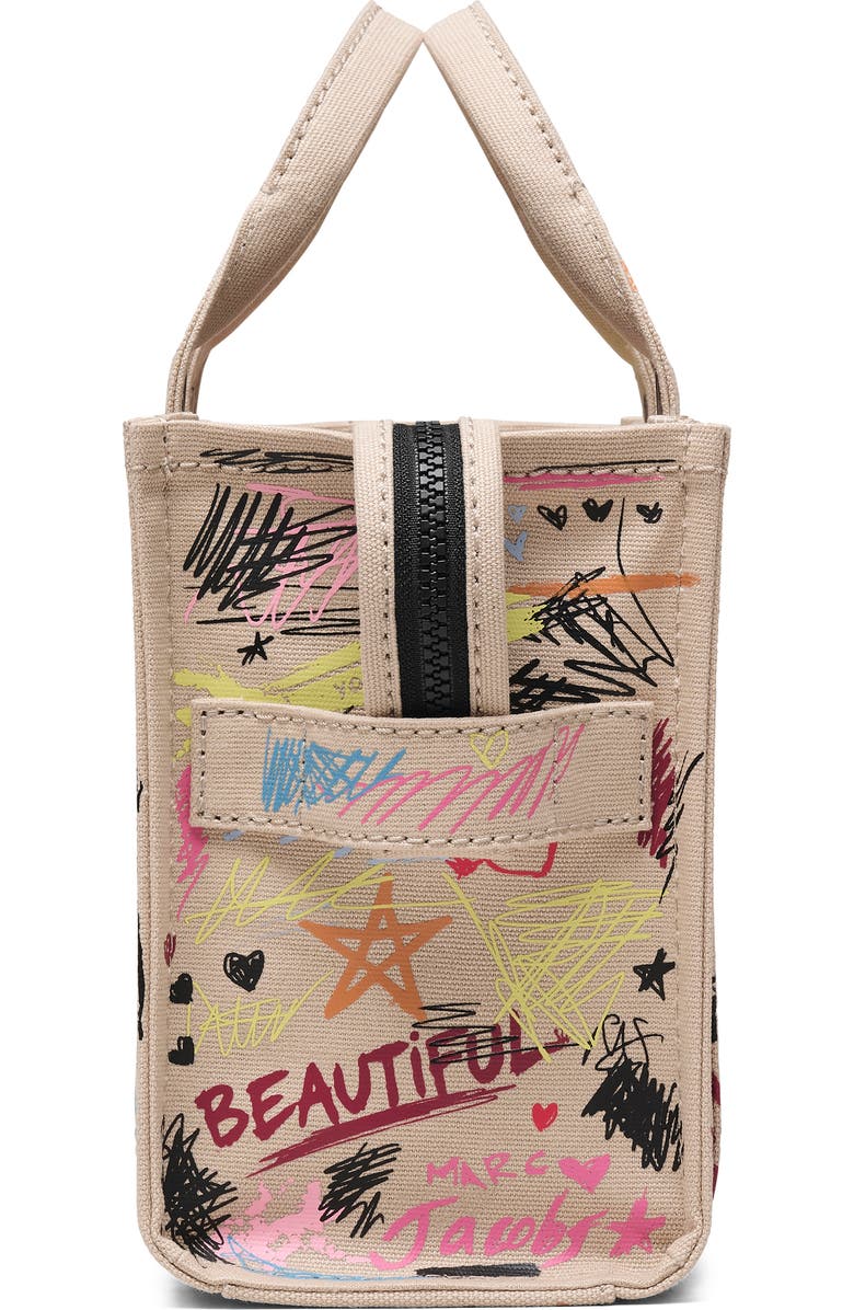 Marc Jacobs The Small Canvas Tote, Alternate, color, Beige Multi