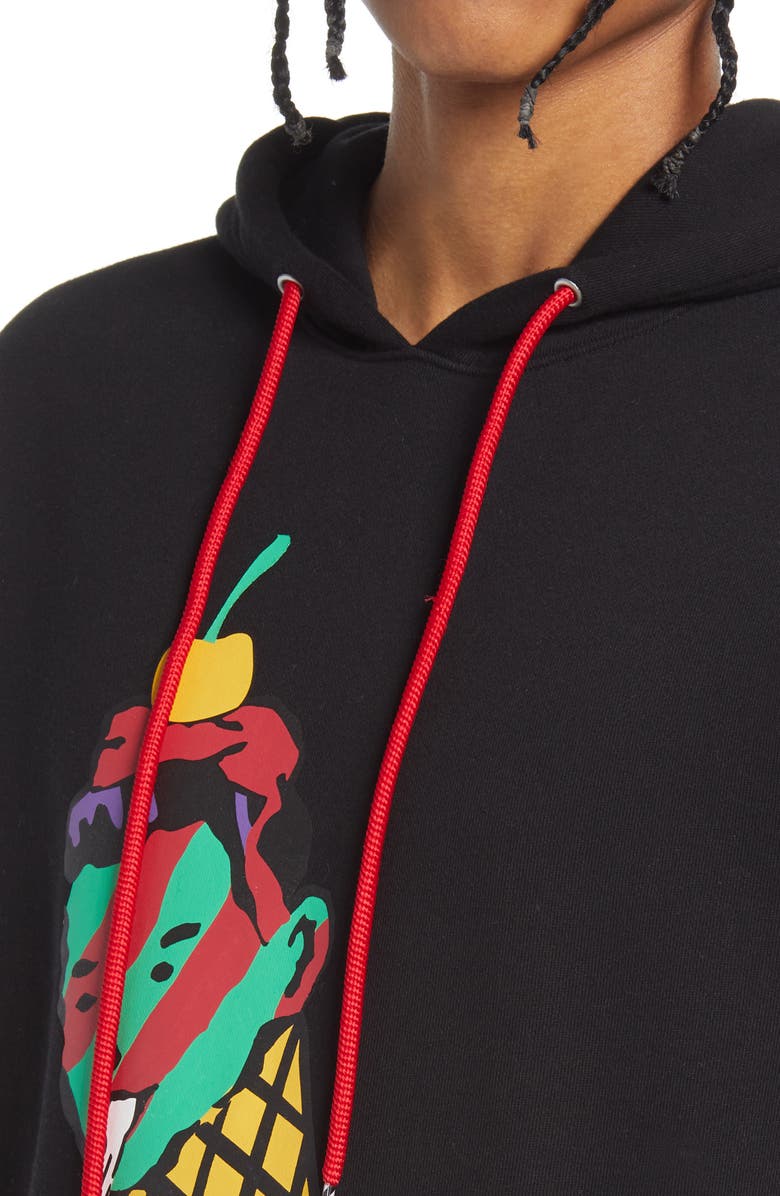 ICECREAM Men's Cone Man Graphic Hoodie, Alternate, color,