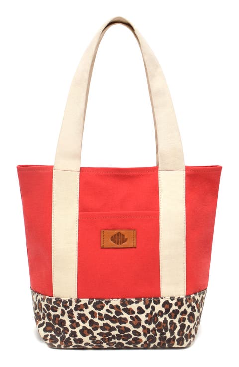 Kylee Medium Colorblock Canvas Tote