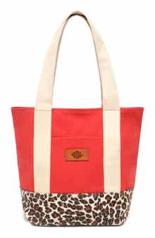 Kylee Medium Colorblock Canvas Tote