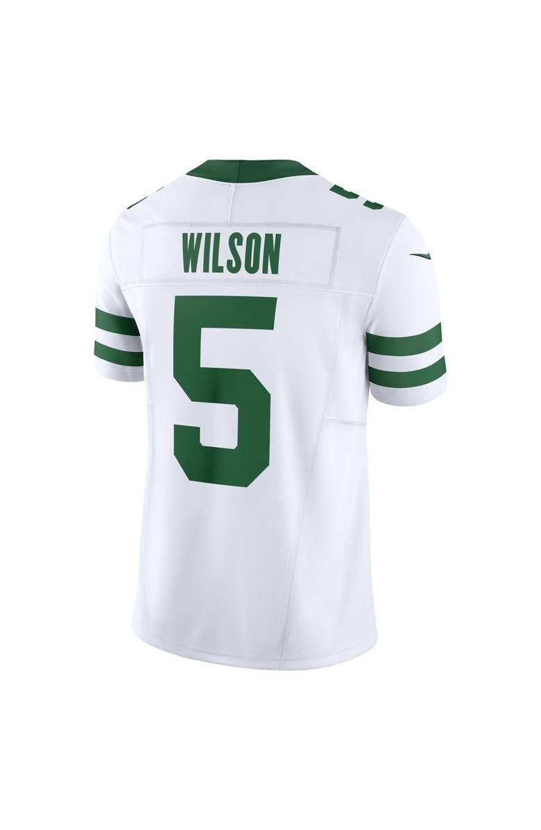 Nike Men's Nike Garrett Wilson Legacy White New York Jets Vapor F.U.S.E. Limited Jersey, Alternate, color, White