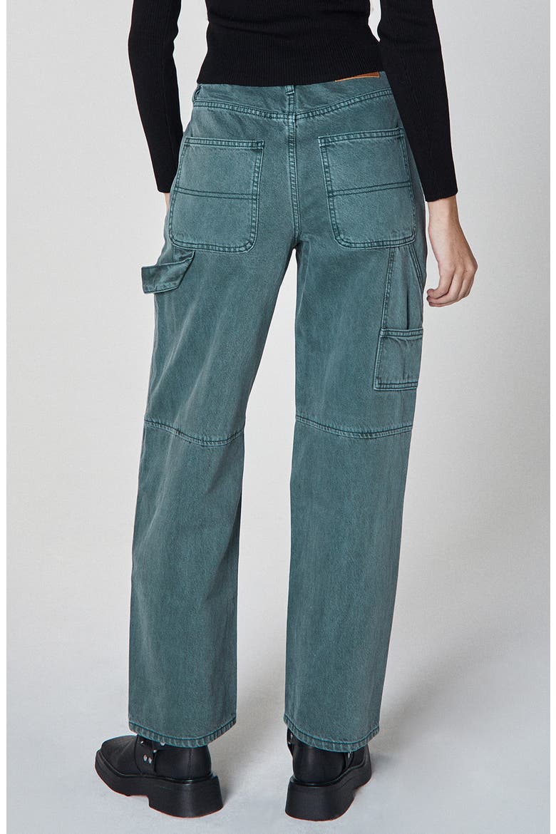 Alex Carpenter Jeans, Alternate, color, GREEN