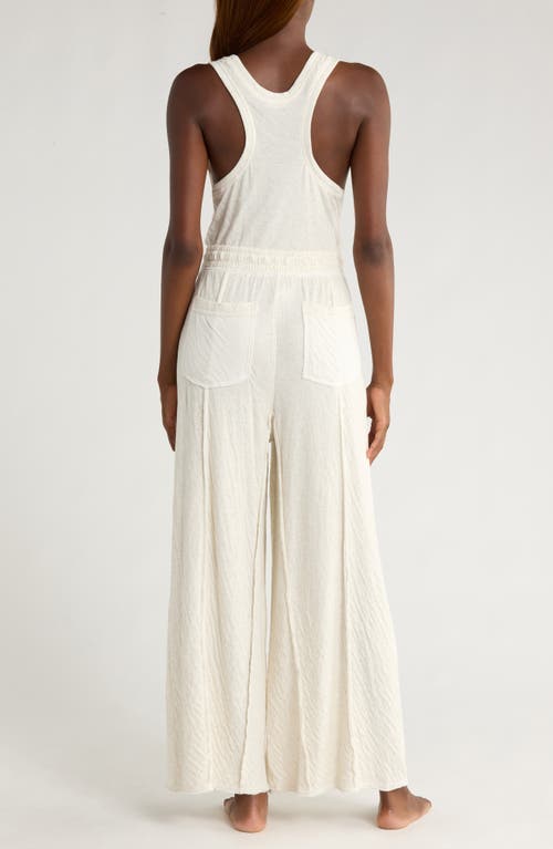 Free People Wait A Minute Jumpsuit In White