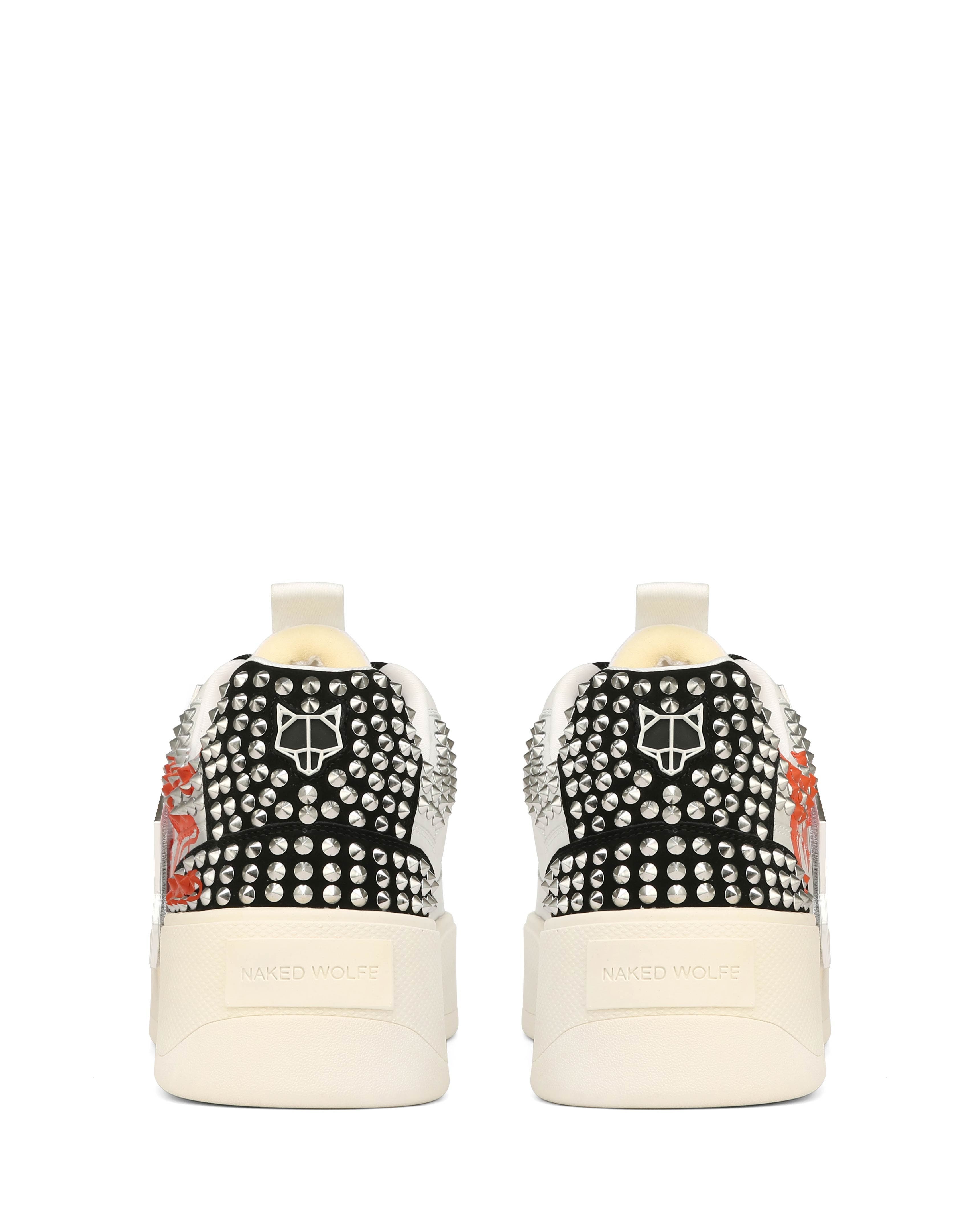 Naked Wolfe Kosa Sneaker, Alternate, color, Black/Orange