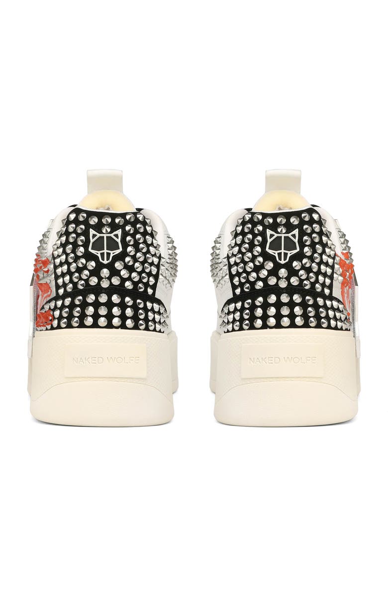 Naked Wolfe Kosa Sneaker, Alternate, color, Black/Orange