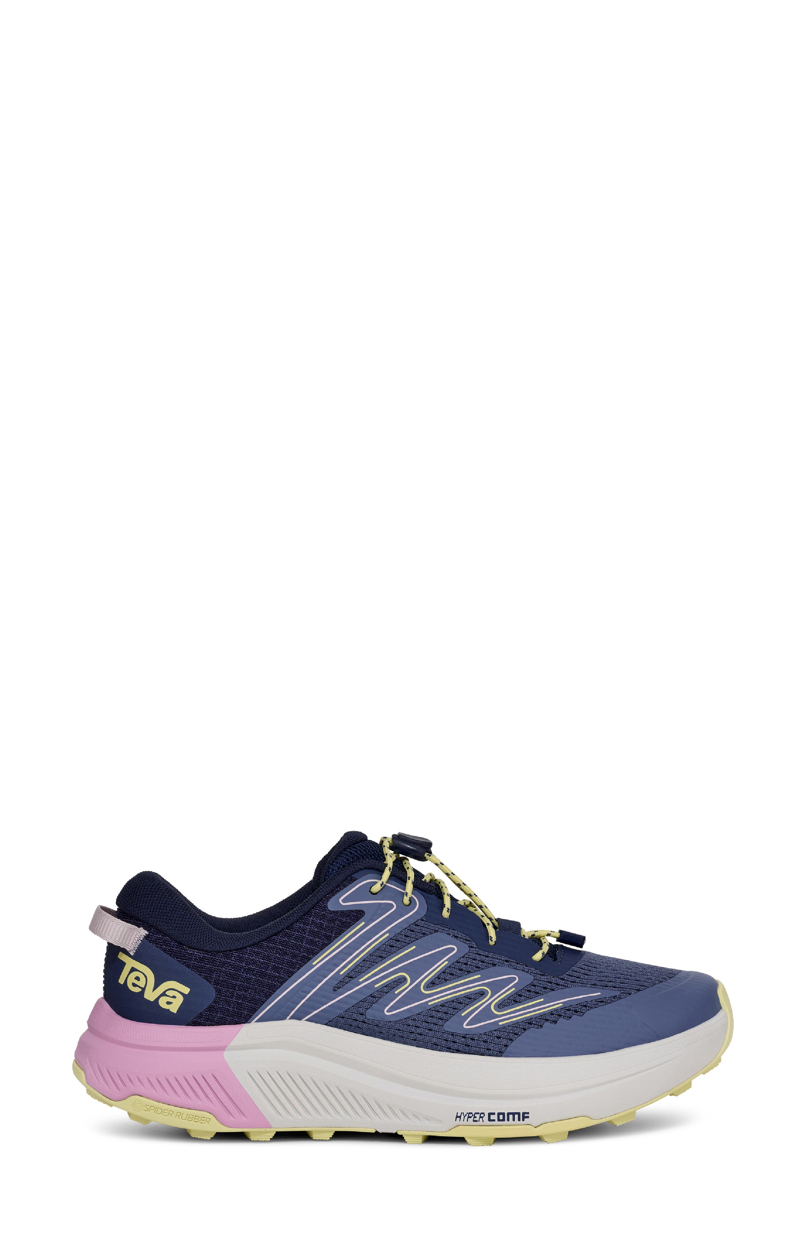 Hurricane Trailsetter Running Shoe, Alternate, color, INDIGO MULTI