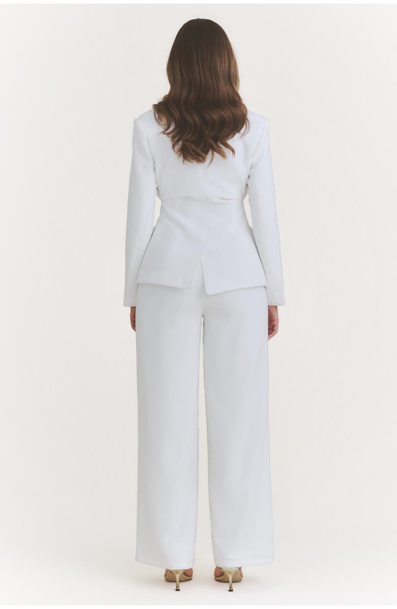 Six Stories Asym Tailored Jacket, Alternate, color, White