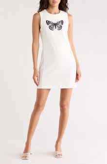 Desigual Butterfly Print Sleeveless Dress