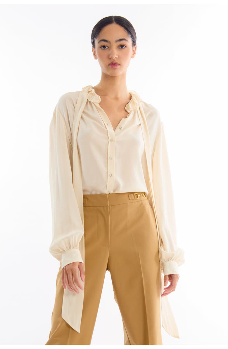 SECRET MISSION Maribelle Blouse, Alternate, color, Vintage Crème