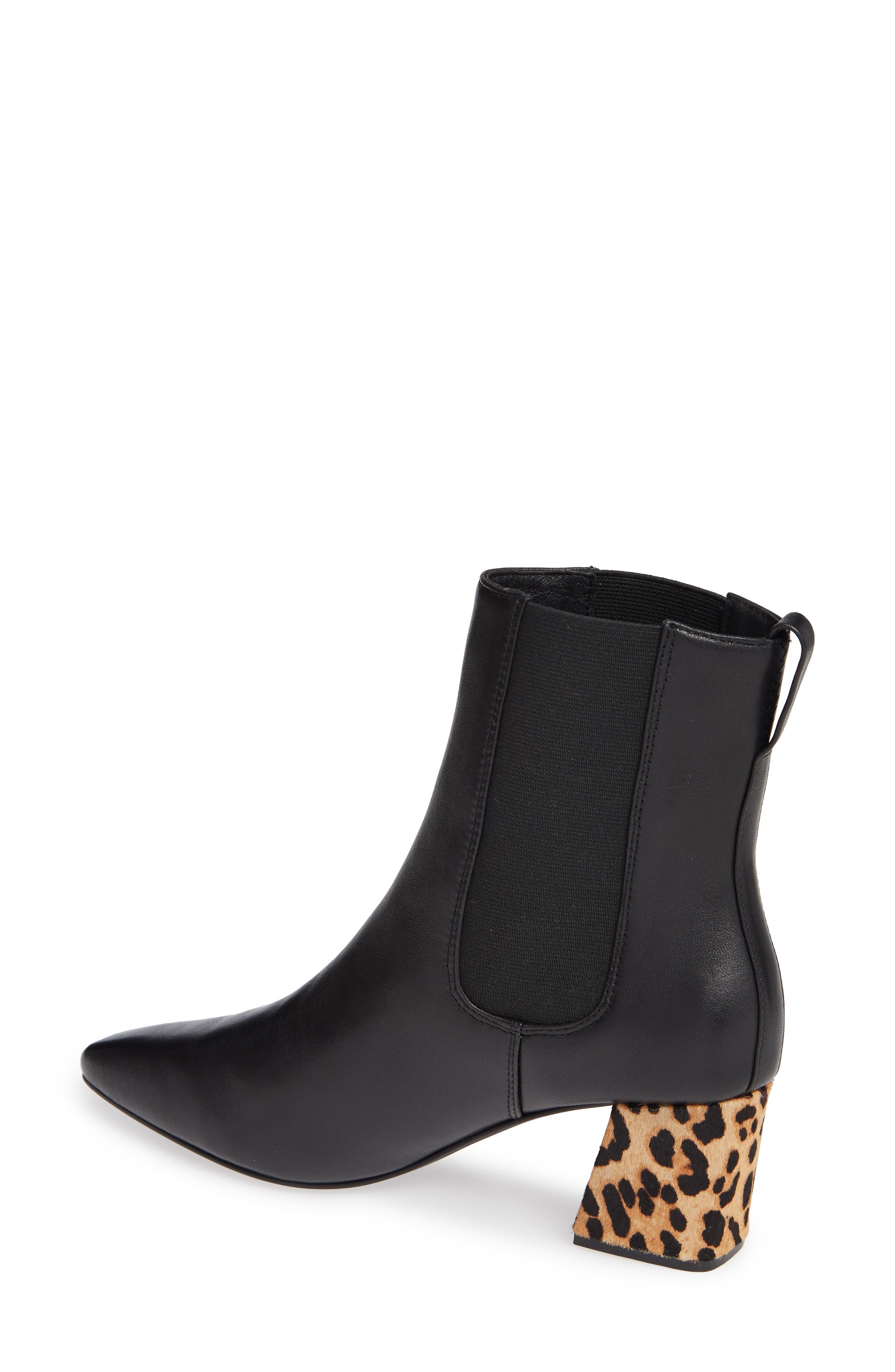 Matisse Off Duty Genuine Calf Hair Chelsea Bootie, Alternate, color, 