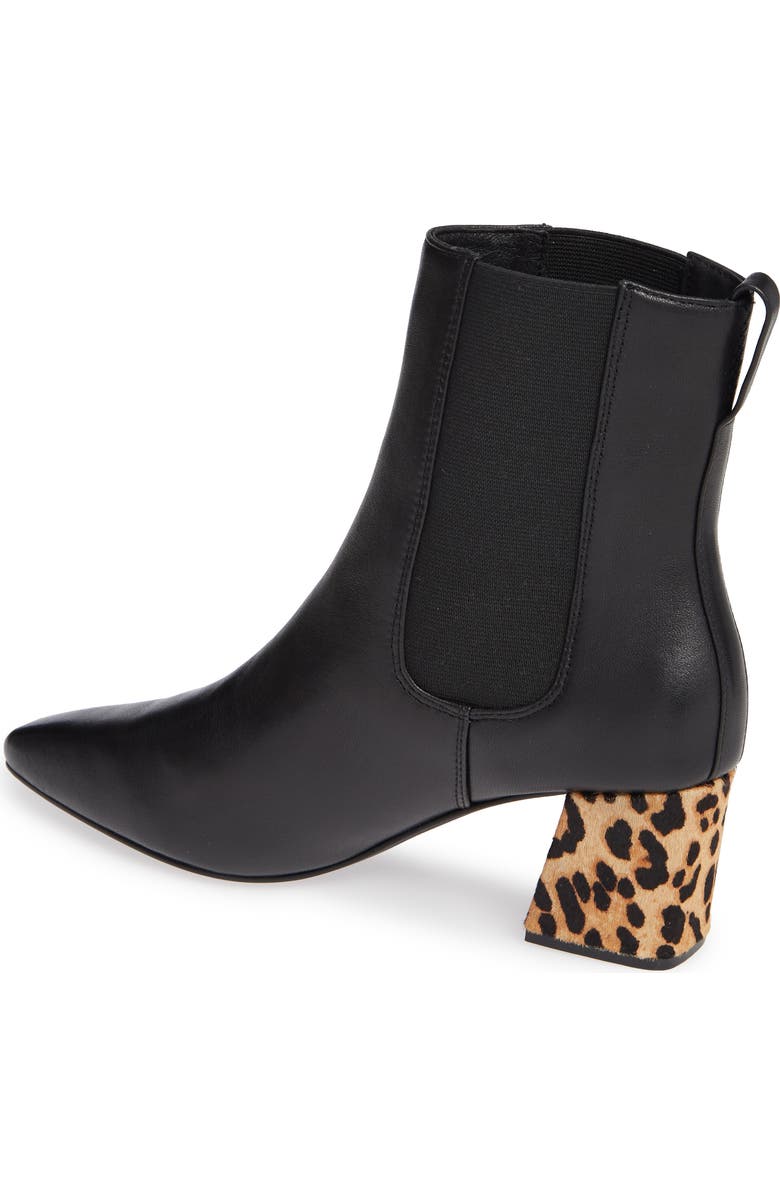 Matisse Off Duty Genuine Calf Hair Chelsea Bootie, Alternate, color,