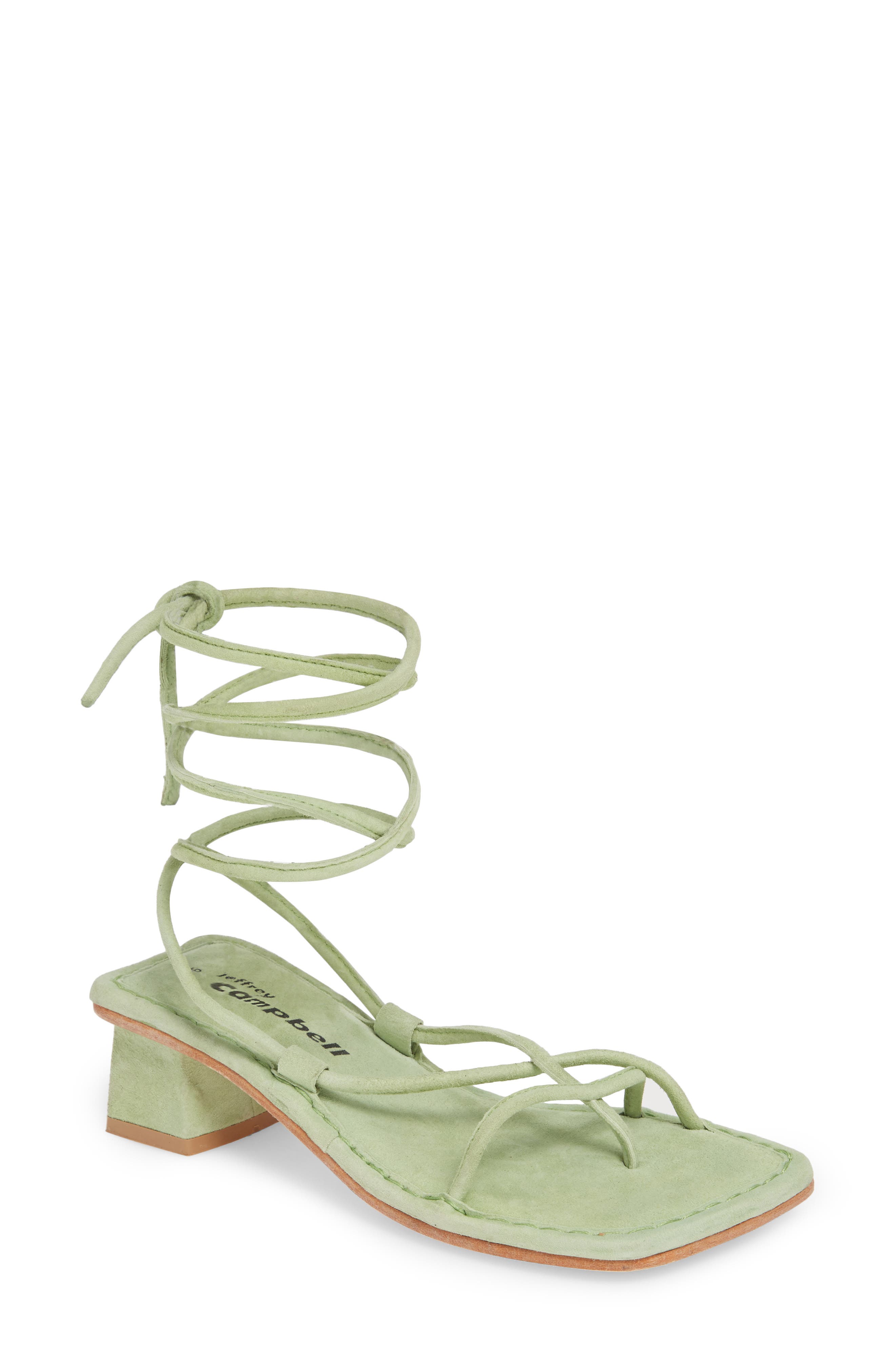 Jeffrey Campbell Kaine Wraparound Tie Sandal, Main, color, 