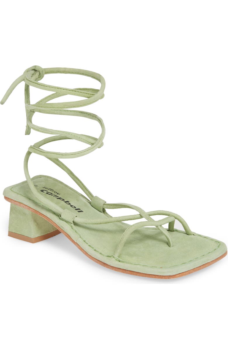 Jeffrey Campbell Kaine Wraparound Tie Sandal, Main, color,