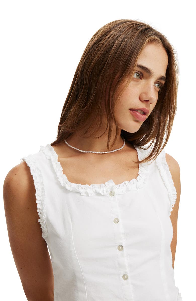 Cotton On Women's Emily Ruffle Top, Alternate, color, 