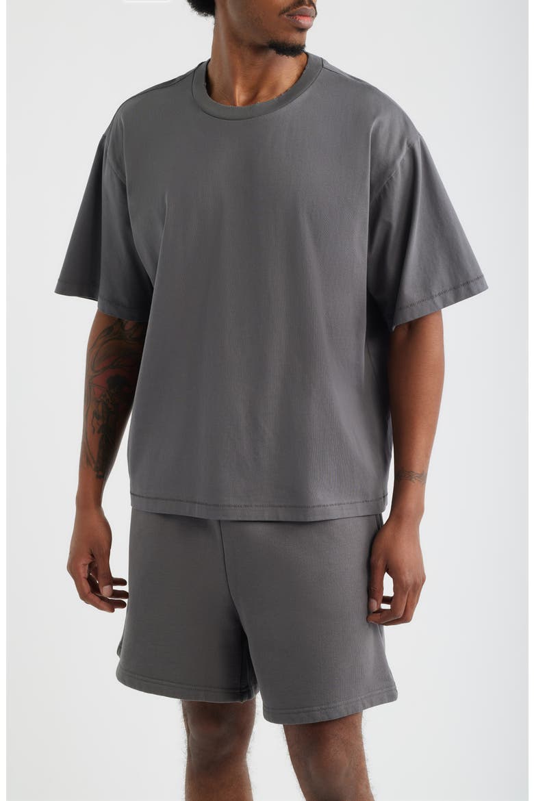 Core Oversize Tee, Main, color, VINTAGE GREY